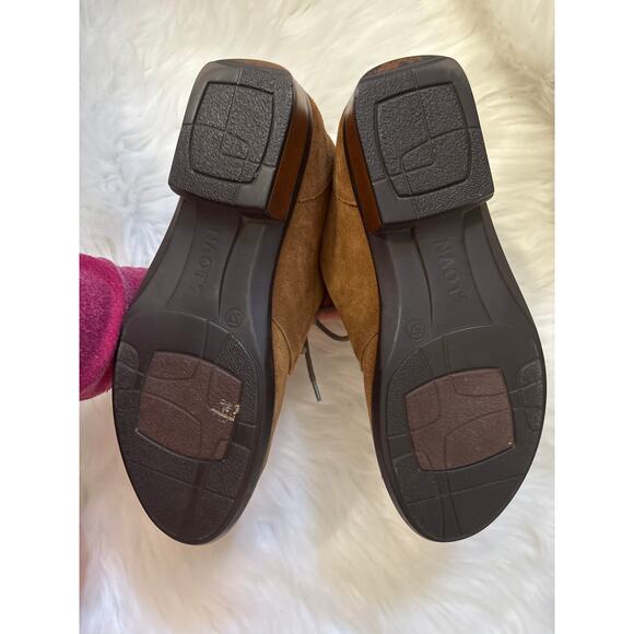 Naot Soft Brown Suede Aura Levanto Lace Up Boots EU 37 / US 6-6.5 - Picture 6 of 8